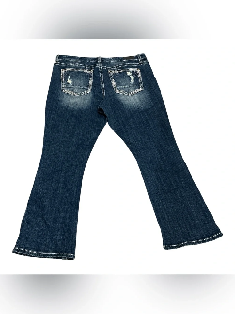 Daytrip Virgo Bootcut Jeans Wmns 38R Embroidered Stretch Mid Rise
